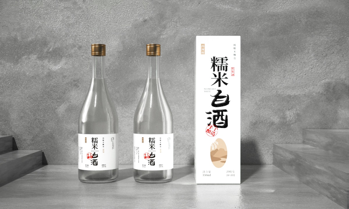米酒包裝設計